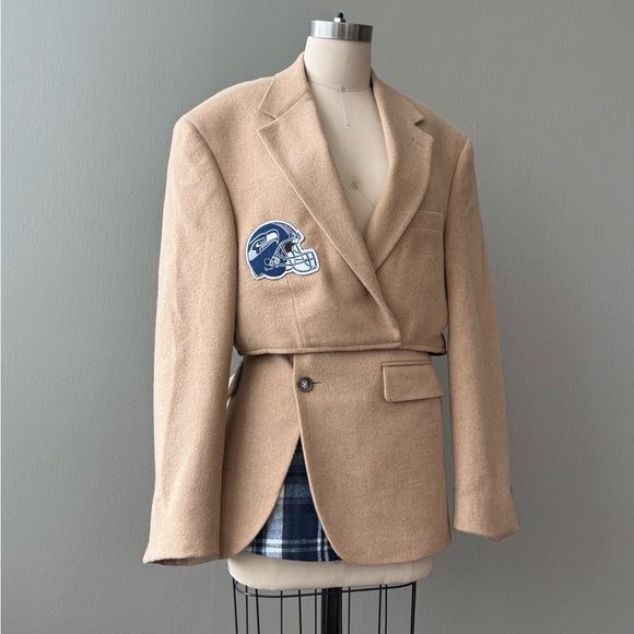 Custom upcycled skirt set - Picture 2 of 4